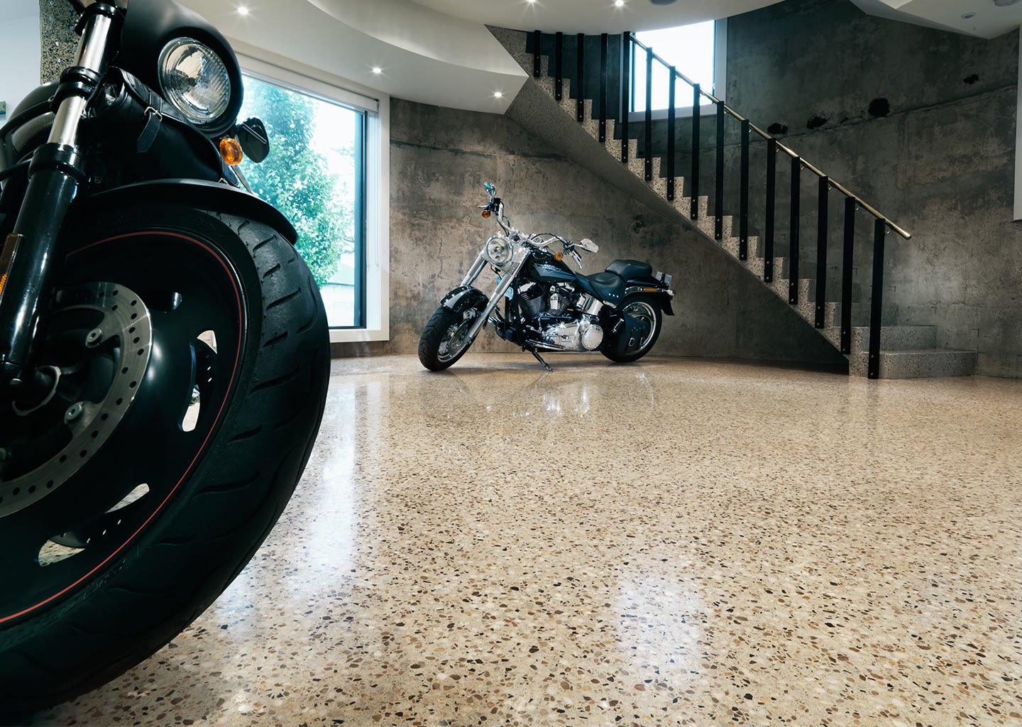 Polished Concrete Showroom